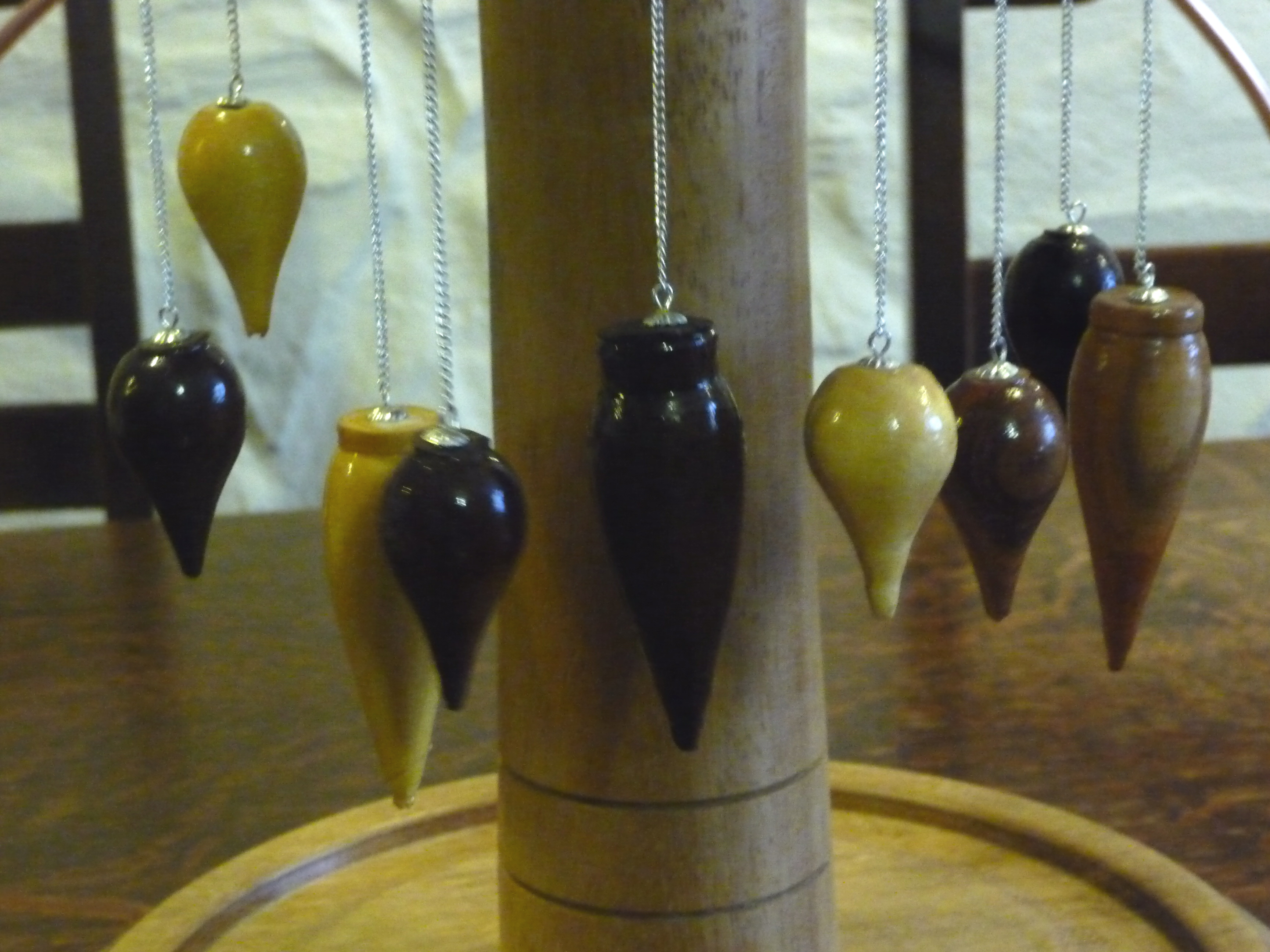 Pendulums on stand